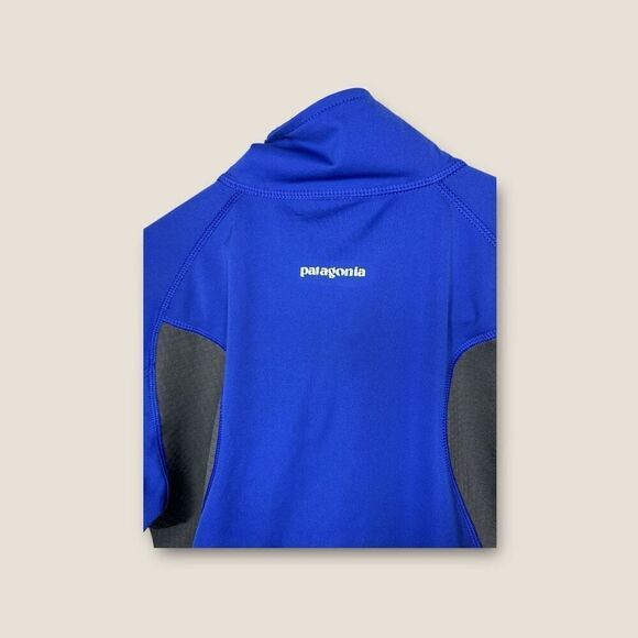 Patagonia Women’s Wind Shield Jacket Harvest Moon blue Size Small - Picture 7 of 11